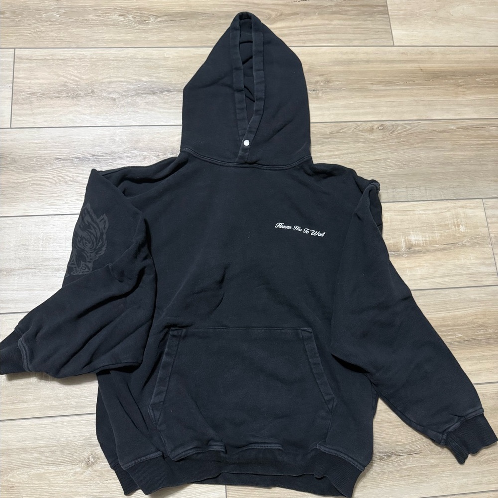 Darc Sport Heaven Has To Wait V2 “Pierce” Hoodie In Black